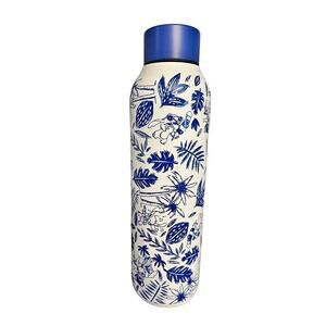 Disney Parks Blue And White Stitch 21oz Stainless Steel Water Bottle